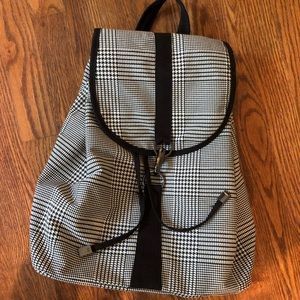 Lulu Dharma houndstooth Frasier backpack